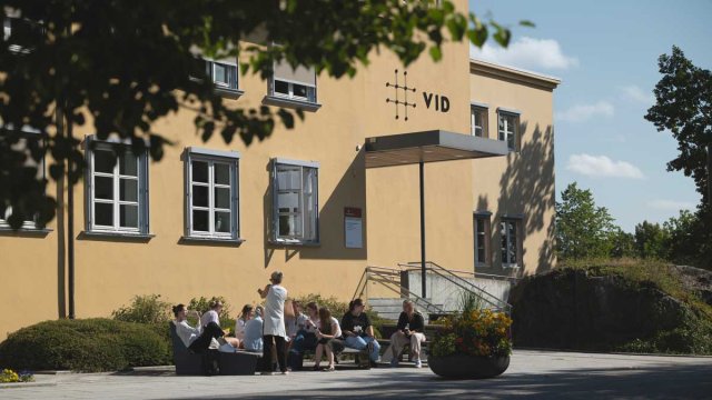 Bilde av VIDs fasade i Oslo