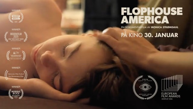 Bilde av filmplakaten for filmen Flophouse America