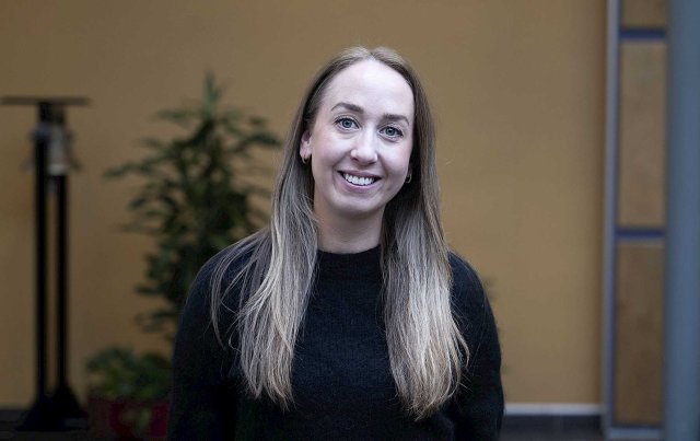 portrett av Martine tatt innendørs på VID