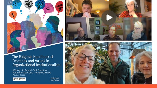 Picture of book cover and editors