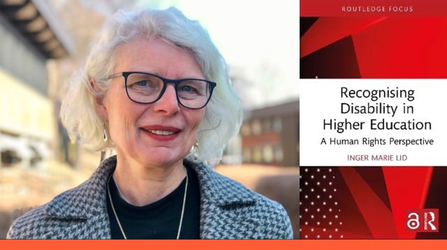 Picture of book cover and author Inger Marie Lid