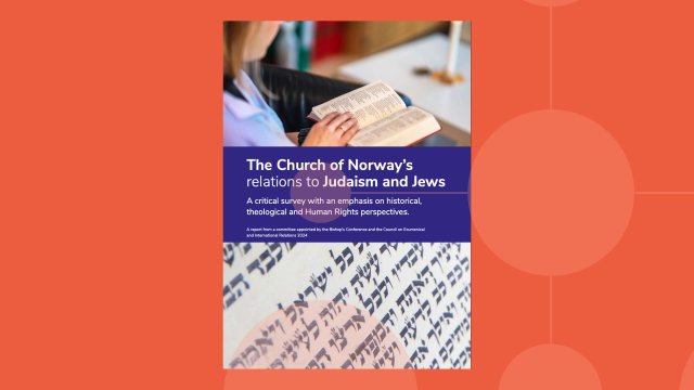 front page of report "The church of Norway's relations to judaism and jews"
