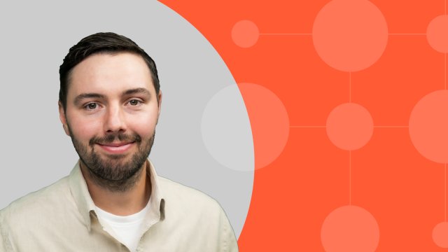 Orange VID frame with picture of Mateus Schweyher