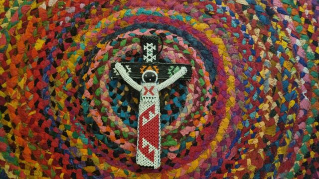 African Christ on the cross