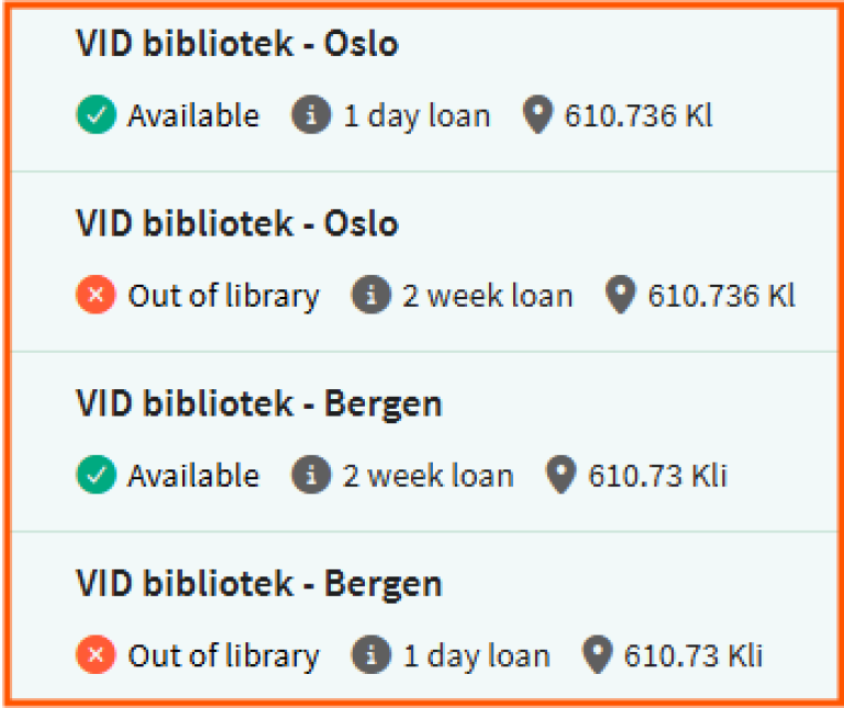 [Get It] - screen shot from Oria, showing if the book is owned by the library, if it's available, and the location of the book in the library.