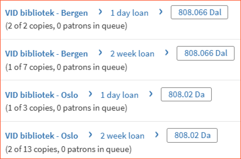 [Get It] - screen shot from Oria, showing if the book is owned by the library, if it's available, and the location of the book in the library.