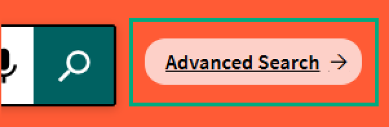 [Advanced Search] - screen shot from Oria, how to enter the advanced search mode