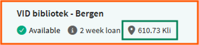 [Get It] - screen shot from Oria, showing the call number of a book