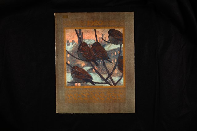 Forsidebilde, juleheftet Hellige Jul 1920