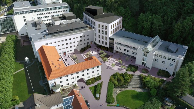 Flyfoto over Campus Bergen