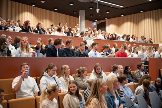 Group of students in a classroom