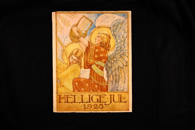 Forsidebilde, juleheftet Hellige Jul 1925