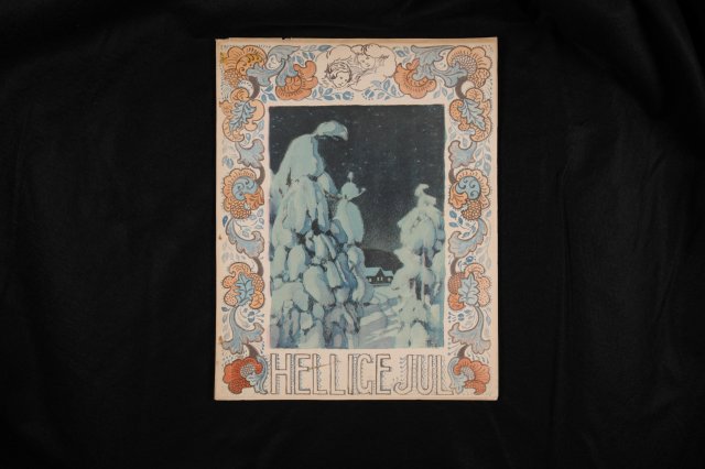 Forsidebilde, juleheftet Hellige Jul 1919