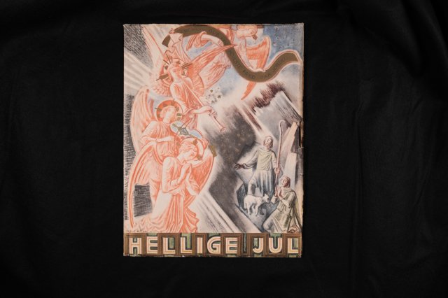 Forsidebilde, juleheftet Hellige Jul 1936