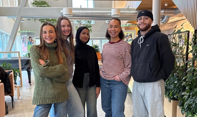 Gruppebilde studenter i Oslo.