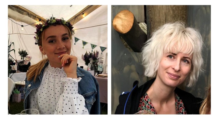 Hannah og Linn Heidi