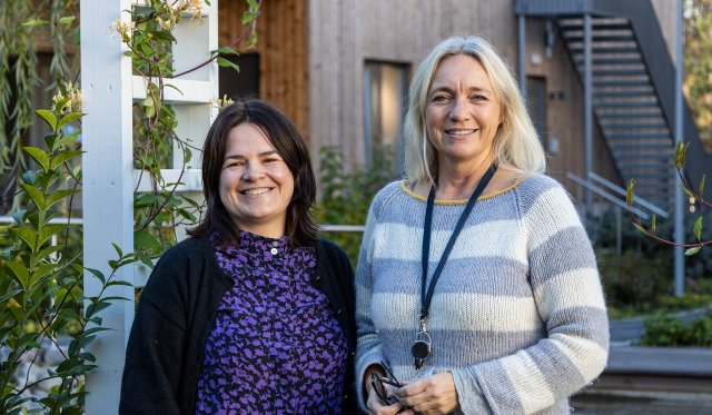 Portrett av Nina Eriksen og Elin Brathagen