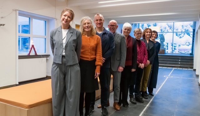 Gruppebilde med alle på disputasen tilstede