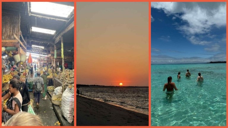 Samling av bilder fra Madagaskar