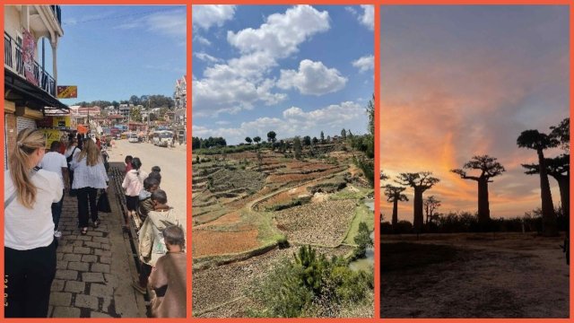 Samling av bilder fra Madagaskar