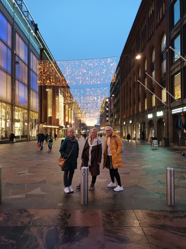 Fra venstre Kjersti Helene Haarr, Kristin Fjelde Tjelle og Trine Alise Magne (Foto Helene Tveit Eik)