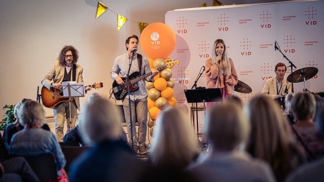 Band på scenen