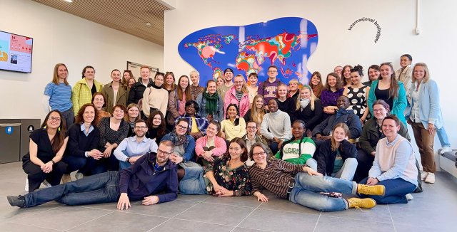 Gruppebilde av studenter