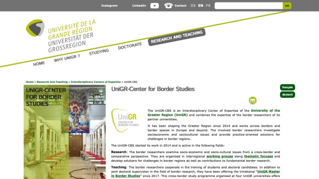 skjermbilde av nettsiden deres