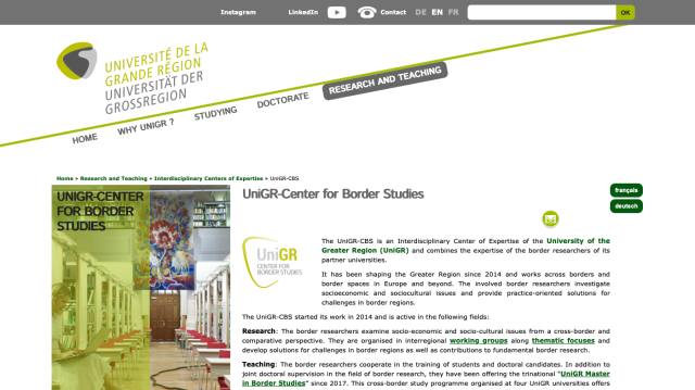 skjermbilde av nettsiden deres