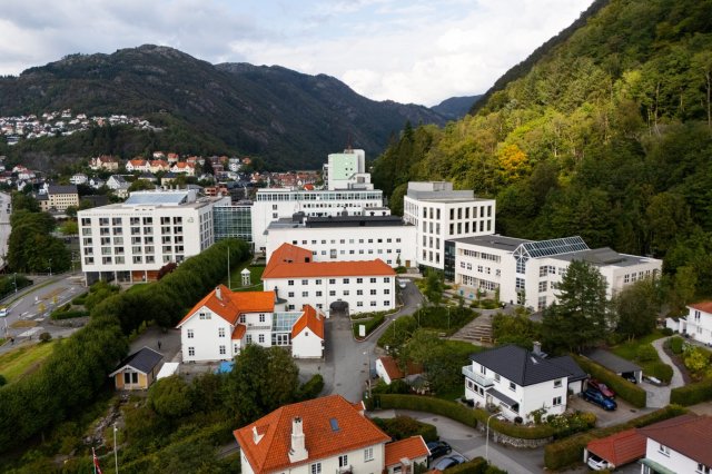 Flyfoto blde av Haraldsplass