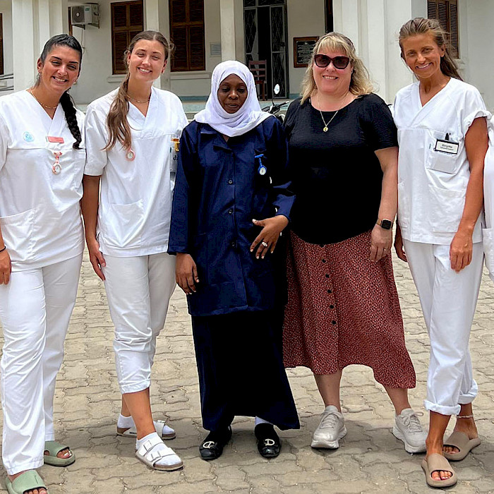 På reise med VID - Praksis på Zanzibar